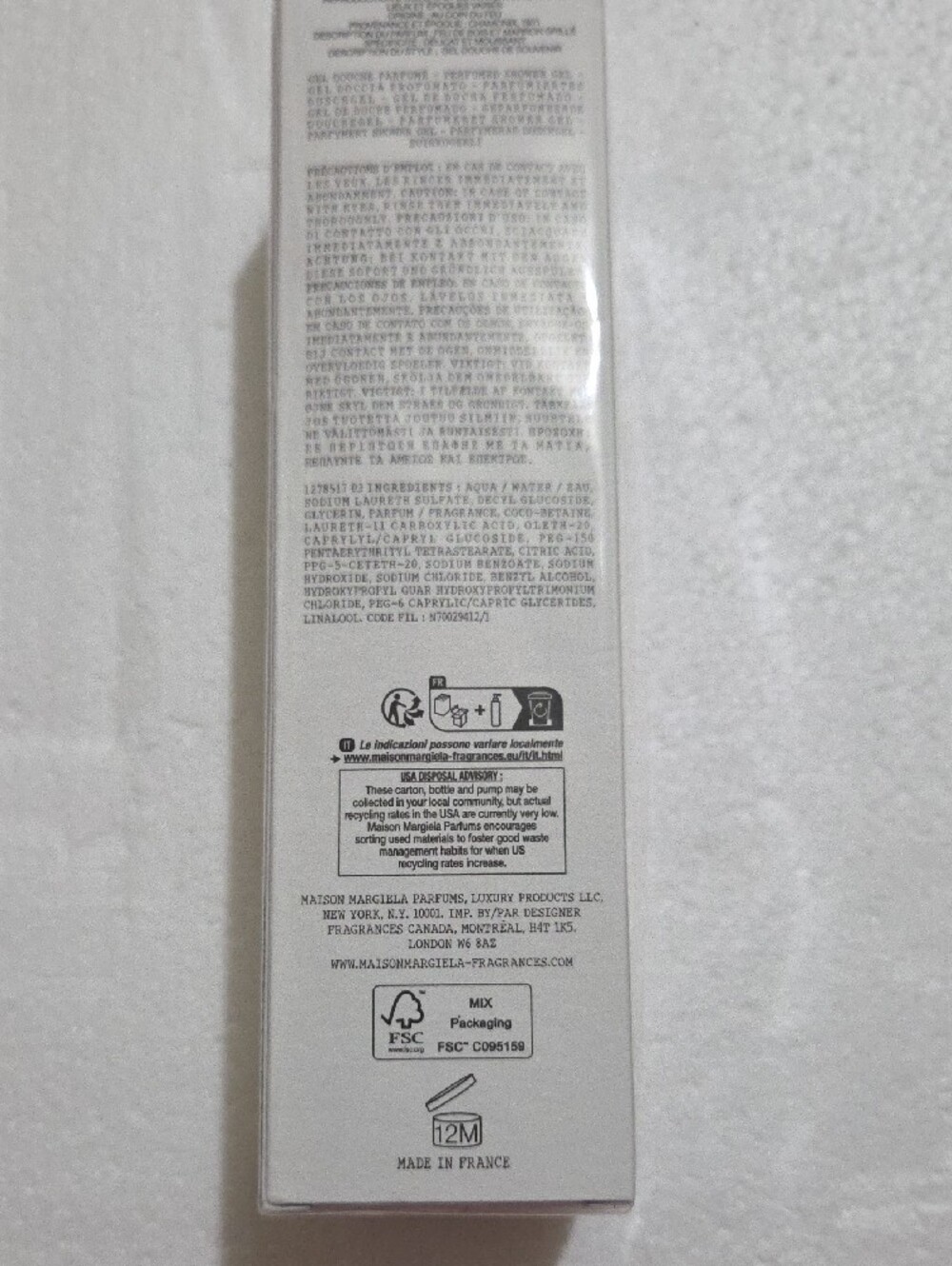 Maison Martin Margiela Replica Shower Gel By The Fireplace - Picture 2 of 3